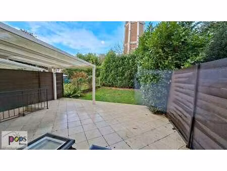 drogenbos - appt renove 2 ch avec garage et jardin