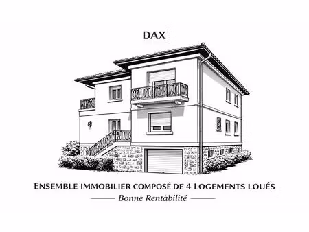 immeuble dax m² t-12 à vendre  440 000 €