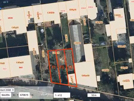 terrain à bâtir pour 1 maison unifamiliale à prince de liège