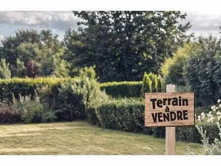 terrain constructible à vendre