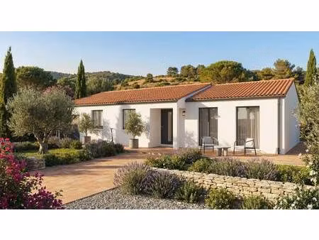 terrain avec maison neuve à vendre