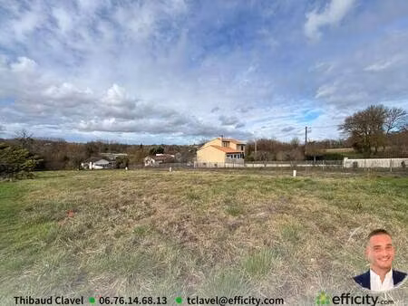 terrain constructible viabilisé à vendre