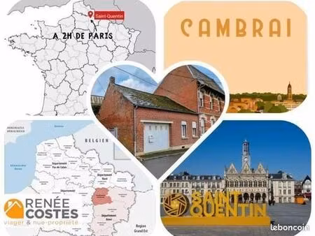 maison en viager 6 pièces 160 m²