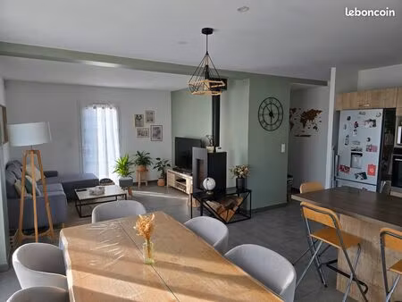 charmante maison de 103m2 - terrain de 600m2 à attignat