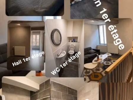 maison de village au cœur de la ville