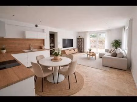 appartement plain pied avec terrain