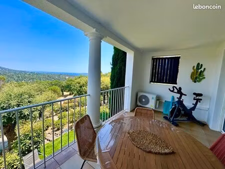 les restanques vue mer 1 chambre 33m2