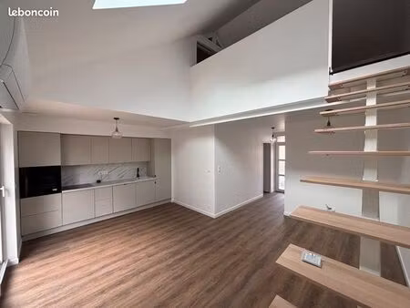 location – maison 2 chambres – 60 m² avec jardin et terrasse