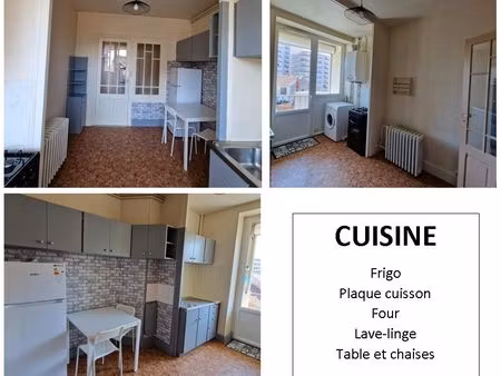 t2 semi-meublé  au calme  proche de la gare