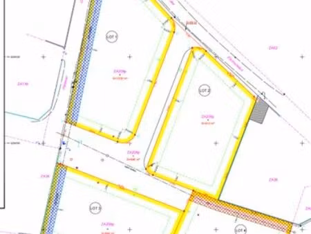 terrain a vendre dans petit lotissement de 4 parcelles à thèze 04200