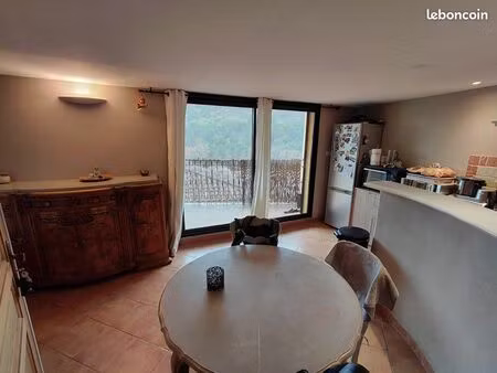 appartement meublé t2 mezzanine terrasse sans vis à vis