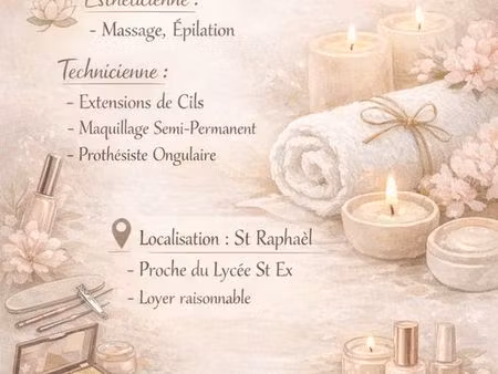 location local dans un salon de coiffure