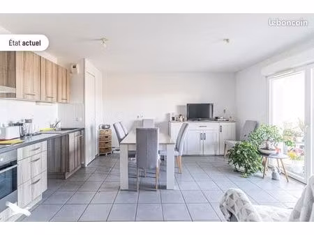 appartement 3 pièces 62 m²