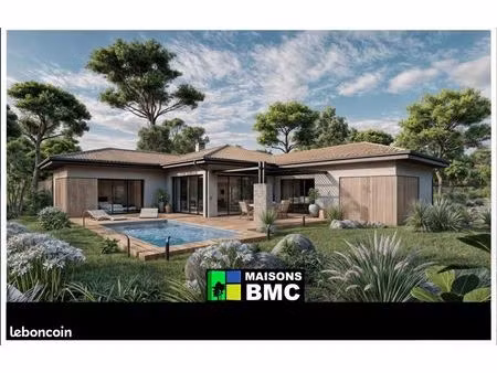 terrain 650 m² leognan