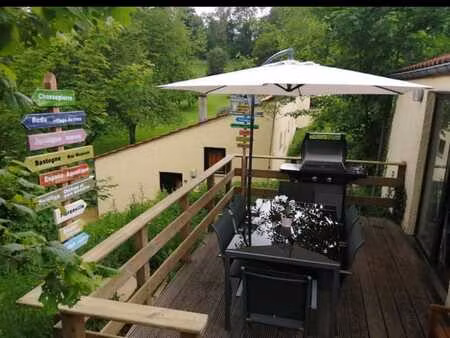 bungalow actuellement exploité en gîte de vacances