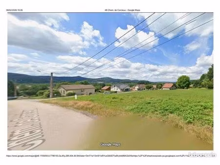 beau terrain à bâtir à aumontzey (vosges)