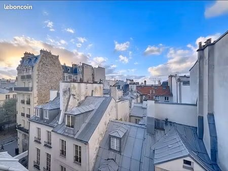 studio marais vue sur les toits (marché des enfants rouge - carreau du temple)