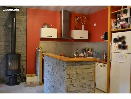 maison de village 85 m2 avec garage et jardin