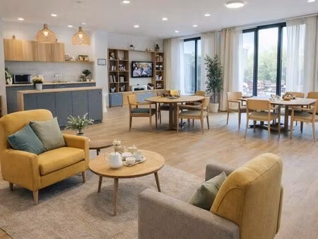 nouveau – appartement 2 pièces 58 m² – idéal +65 ans autonomes