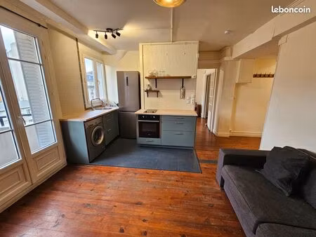 2p meublé * 40 m² * 1.180 cc * chauffage inclus * cave * pantin