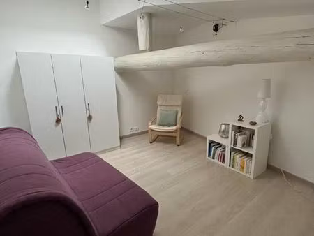 appartement atypique 80 m² + salon de coiffure attenant – centre village