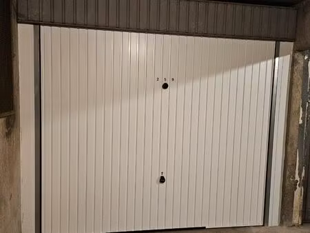 garage box fermé