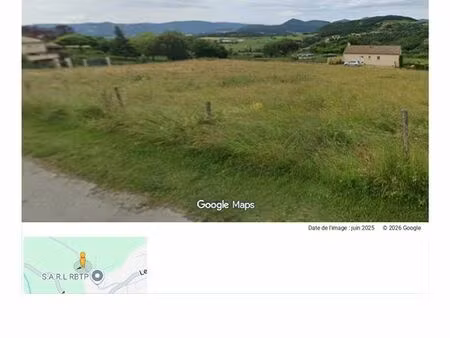 deux terrains à vendre de 1000m2 chacun