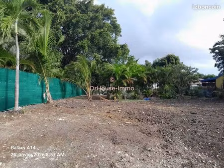terrain 1018 m² st francois