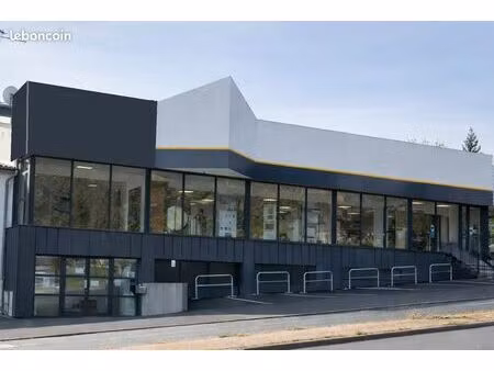 aurillac – showroom 330 m² + logistique 850 m² – axe très passant aurillac