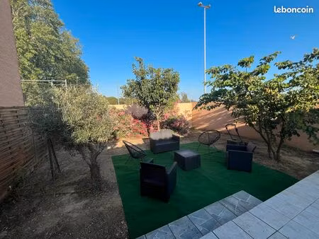 maison t 3 garage jardin a coursan