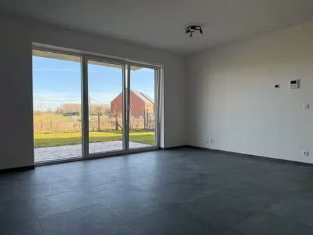 appartement neuf 1 chambre avec jardin  première occupation!