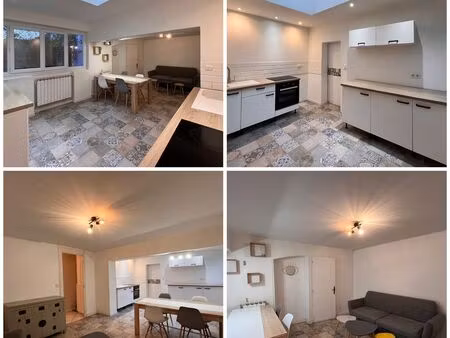 maison de ville t5 meublée – quartier bussatte – 120 m²