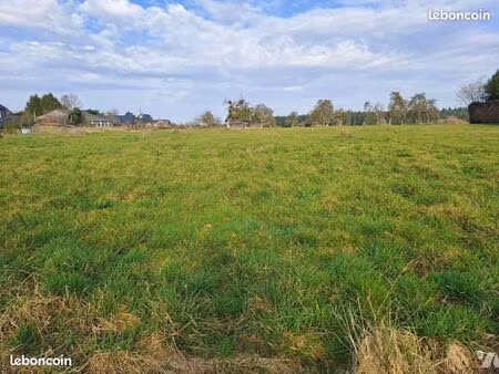 terrain 1 057 m² fierville les parcs