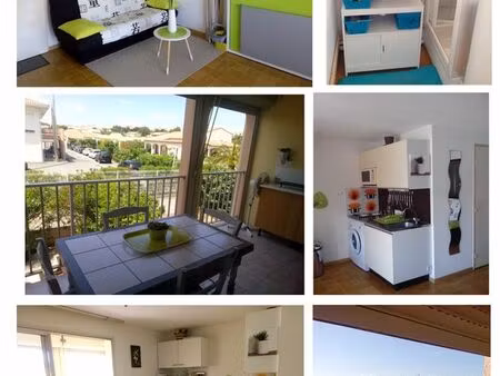 studio lumineux 20m2 + terrasse 8m2