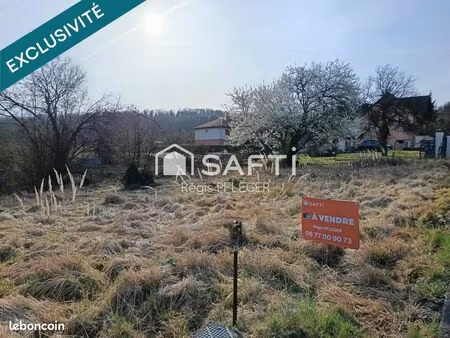 terrain 1035 m² beaucourt