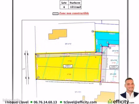 terrain 1 199 m² angouleme