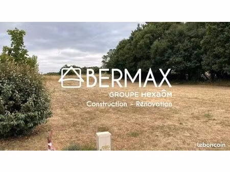 terrain 901 m² nanteuil en vallee