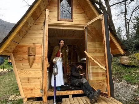 maison en bois à vendre