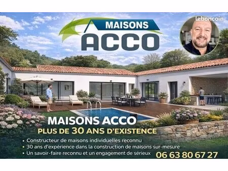 terrain 287 m² villedoux