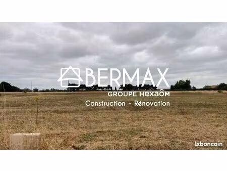 terrain 816 m² villefagnan