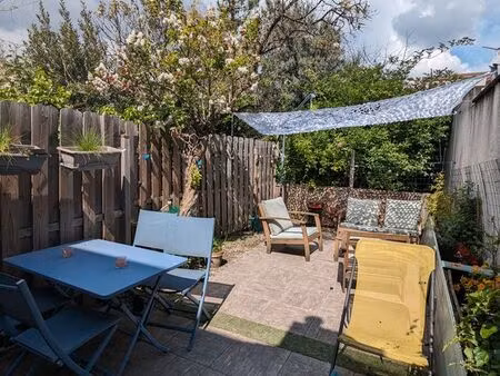 a vendred duplex t2 - 40m2 avec jardin - montreuil