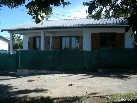 maison 2 chambres – plain-pied – la possession