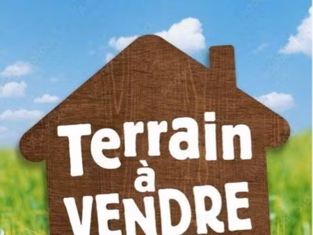 terrain de 1010 m2 constructible