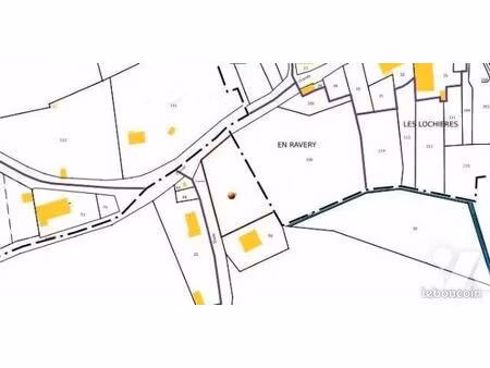 terrain 2236 m² valonne