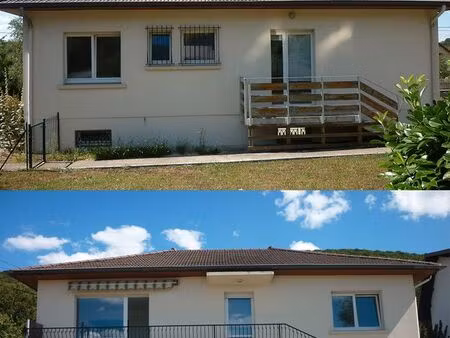 maison individuelle avec terrain. hors lotissement