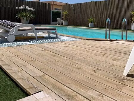 maison 4 faces plain-pied avec piscine – cruscades