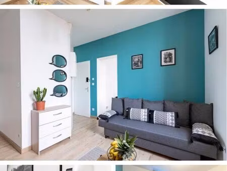 t2 meublé lumineux- champs de mars angoulême à 2min à pied