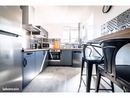 t4 74 m² – garage – libre – copropriété rénovée – brive ouest