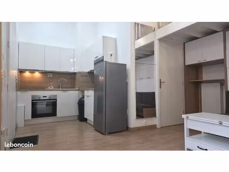 location studio meublé pantin