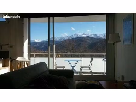 studio meublé balcon + parking